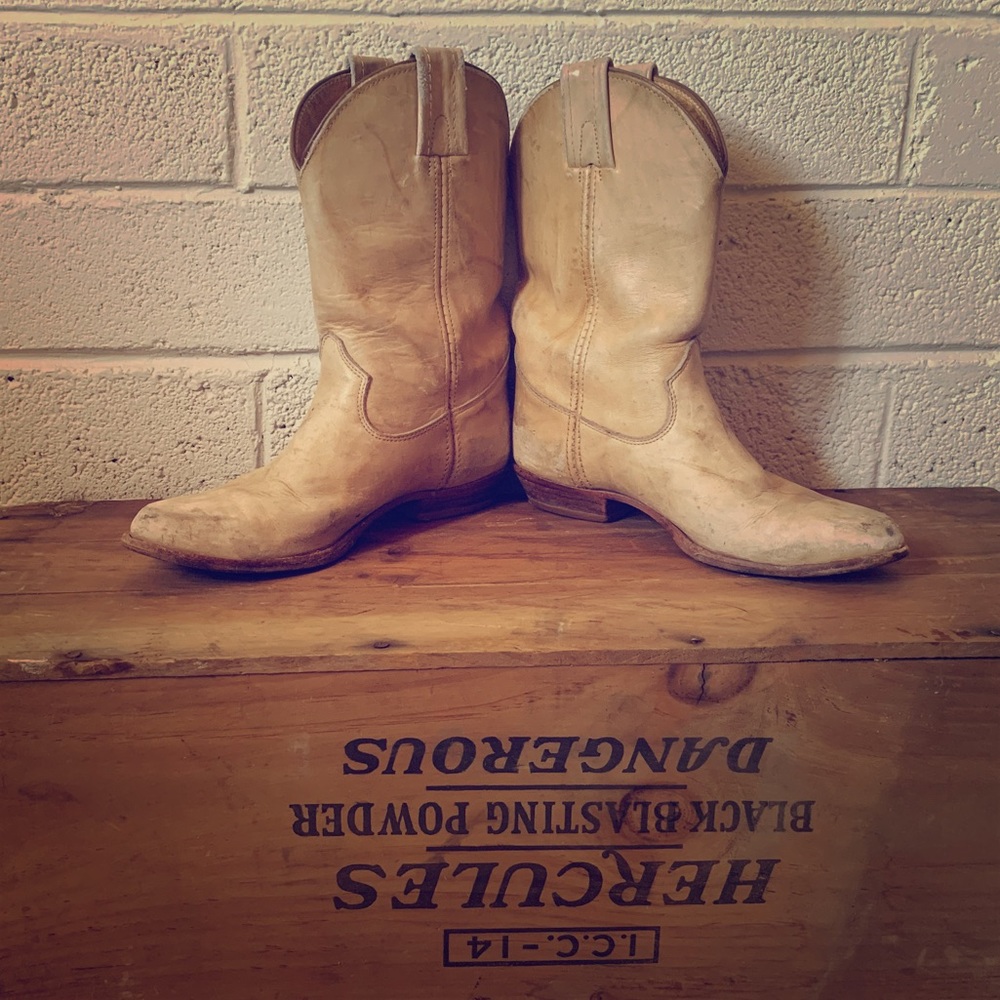Rad Frye cowboy boots!